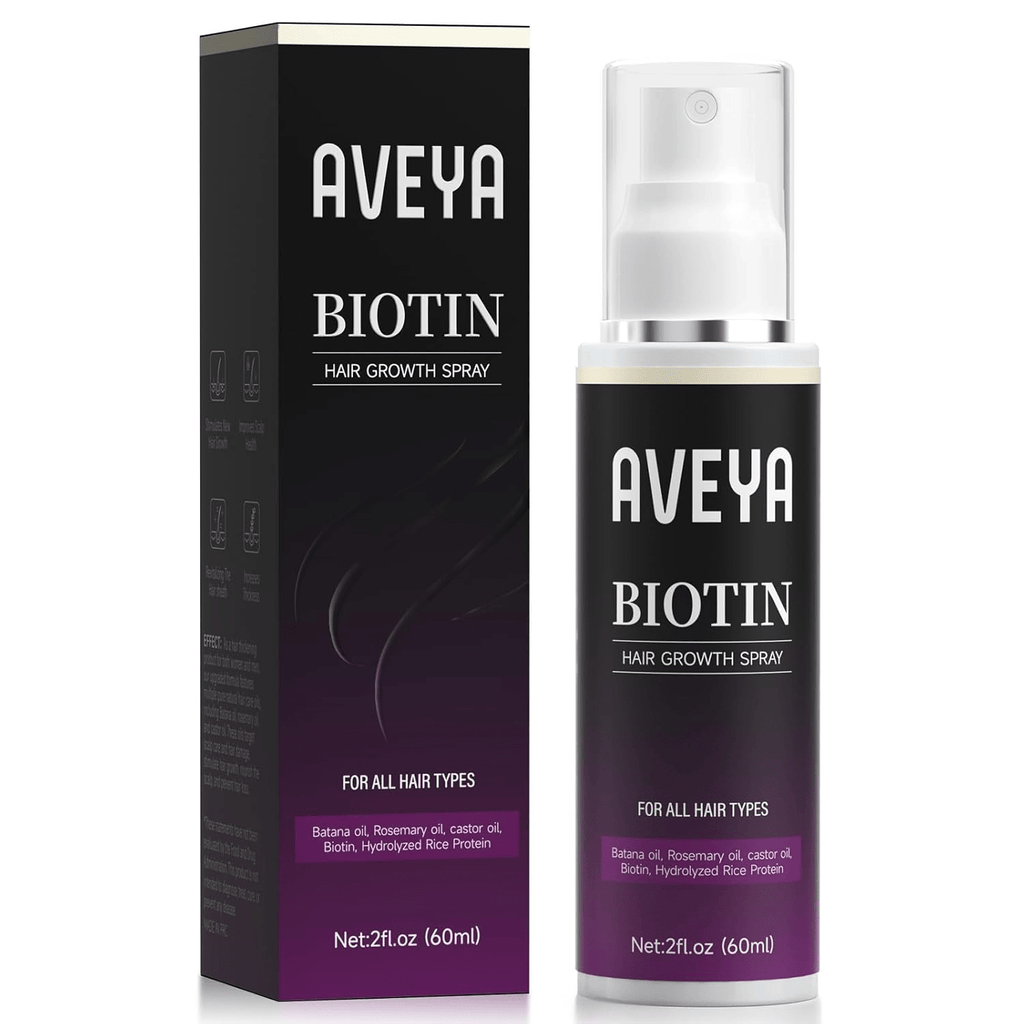 AVEYA Hair Growth Spray-Prevent Hair Thinning & Hair Loss – 60ml - Beauty World