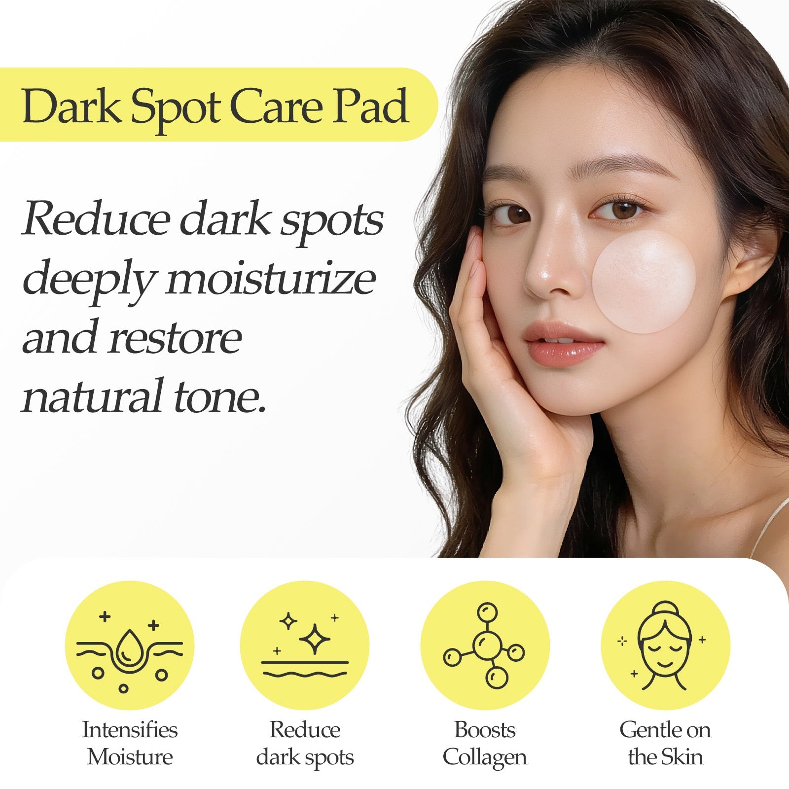 AVEYA Snail Mucin Toner Pads with Collagen & Niacinamide - 100 Count - Beauty World