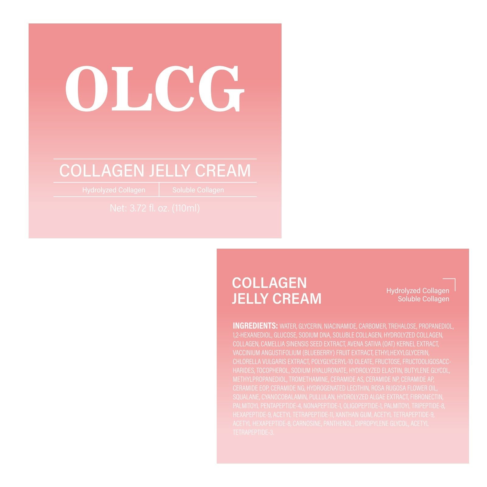 OLCG Collagen Jelly Cream – A Gel-Textured Moisturizing Cream For Radiant And Plump Skin – Contains Hydrolyzed Collagen And Sodium Hyaluronate – Suitable For Daily Use - Beauty World8