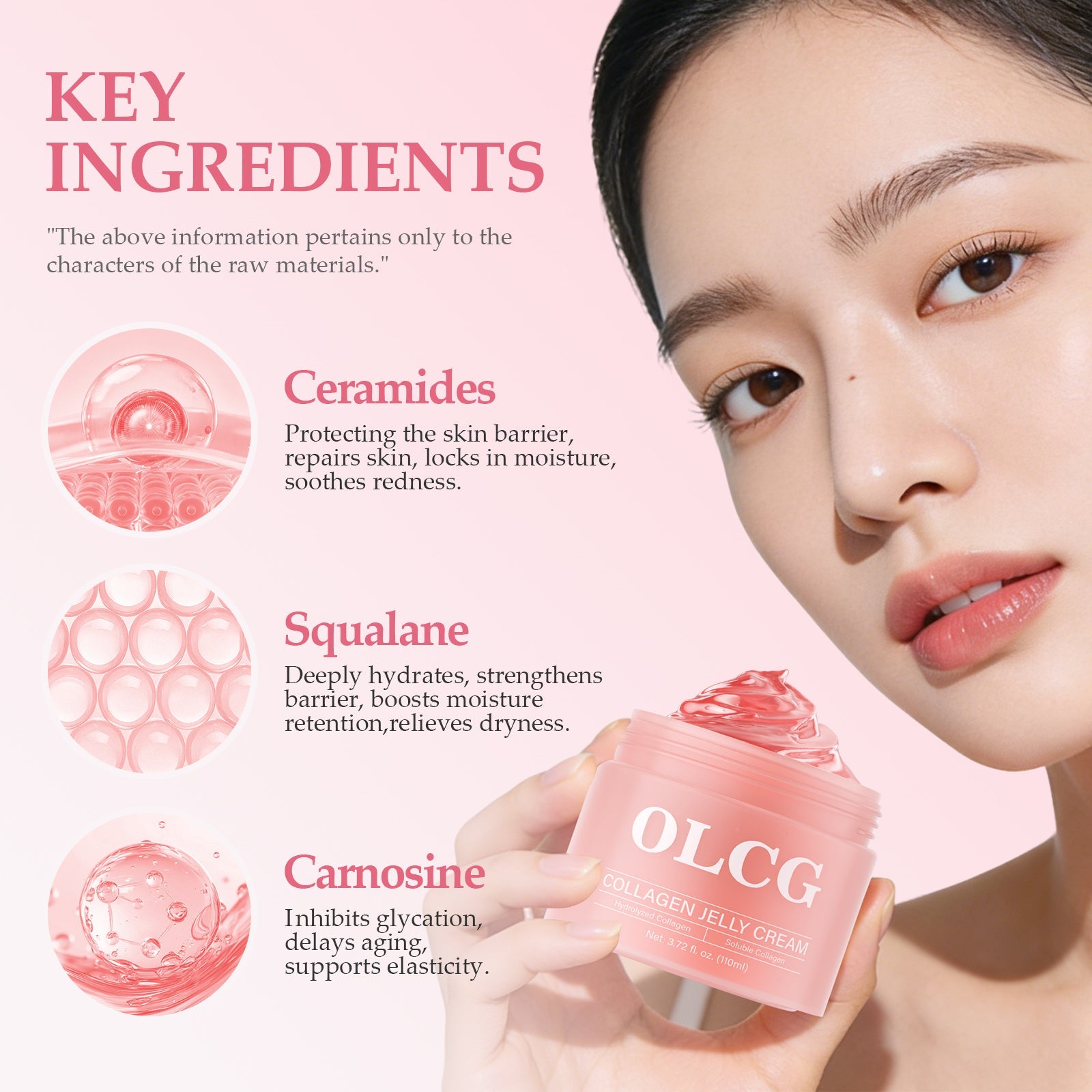 OLCG Collagen Jelly Cream – A Gel-Textured Moisturizing Cream For Radiant And Plump Skin – Contains Hydrolyzed Collagen And Sodium Hyaluronate – Suitable For Daily Use - Beauty World3